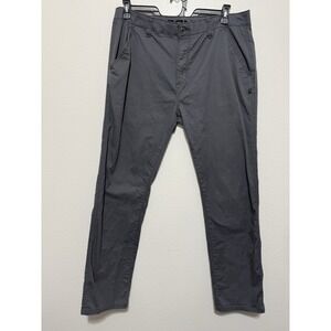 Denali Men's Technical Stretch Pants Grey 36x32 Flat Front